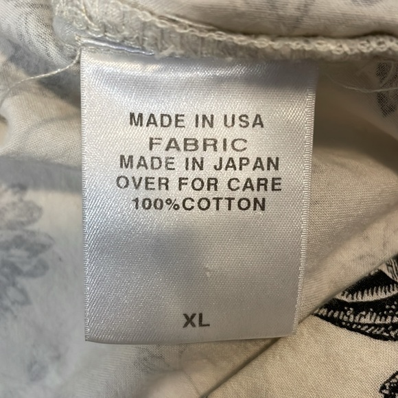 100% Cotton Printed Button Down - Picture 4 of 6